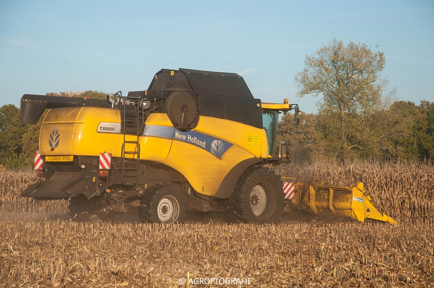 New Holland CX 8050 (Maïs, 01-11-2015) (40 van 45)