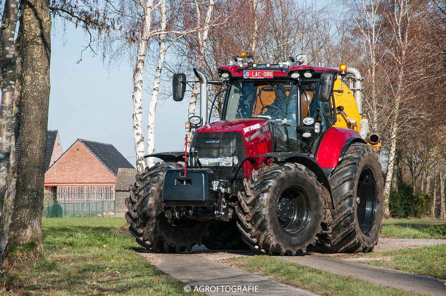 Case IH Puma 240 CVX + VMR Veenhuis (Grasland, 29-02-2016, Bart Sprangers) (2 van 65) agrofotografie